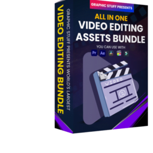 All-in-One Video Editing Assets Bundle by Graphic Stuff for Adobe Premiere Pro, After Effects, and more