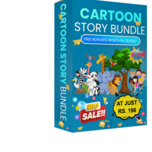Cartoon Story Bundle with Multiple Characters and Scenes - Big Sale Offer at Just Rs. 196