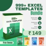 Ultimate 999+ Excel Templates Bundle for Business, Budgeting & Productivity | Download Now
