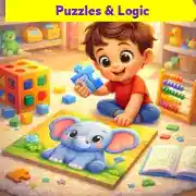puzzle logic worksheets for kids