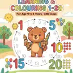 Learning Is Fun With Numbers | Number Tracing Ebook for LKG Age 4-5